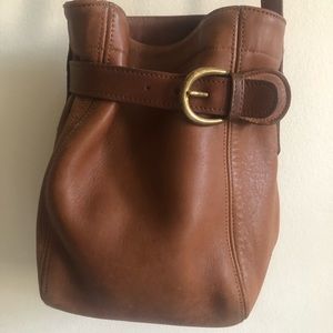 Coach vintage cross body bucket bag 4516